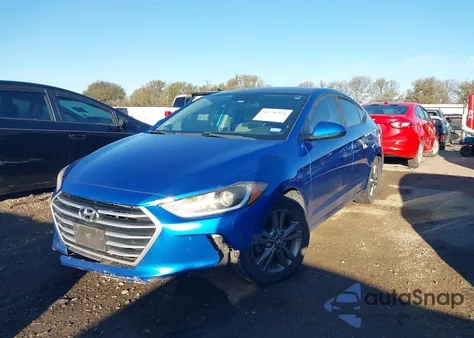 2018 Hyundai Elantra Sel из США, поврежденный, VIN 5NPD84LF5JH218621